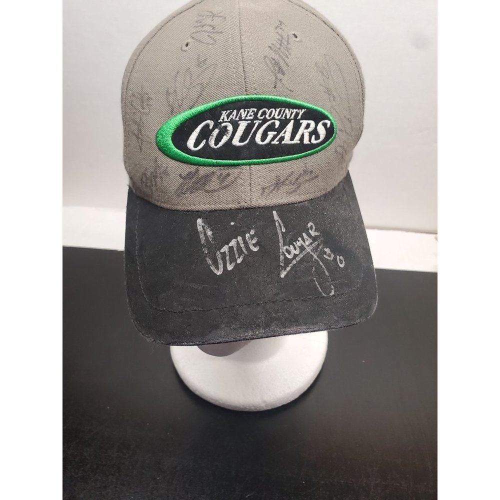 Twins Kane County Cougars (Geneva Illinois) Minor League‎ Hat - Autographs-READ